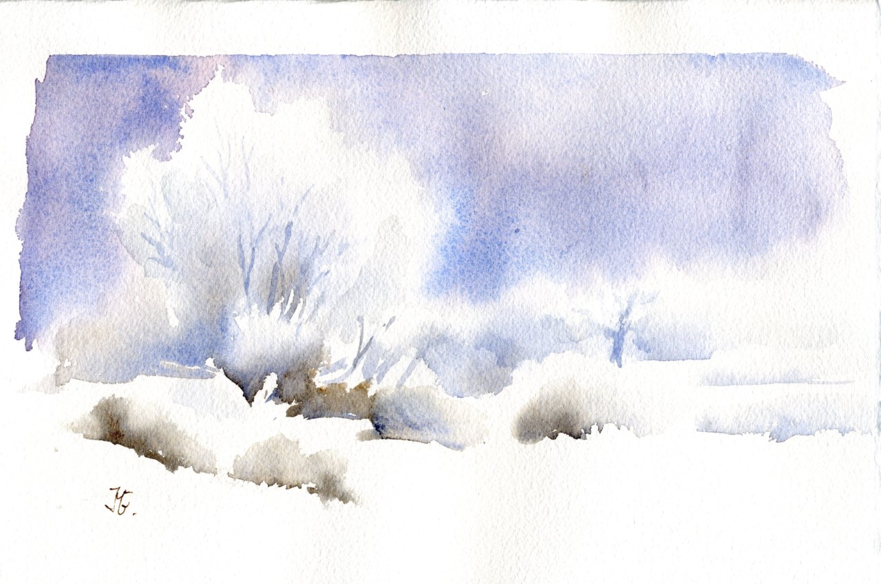 paysage de neige-CGirard